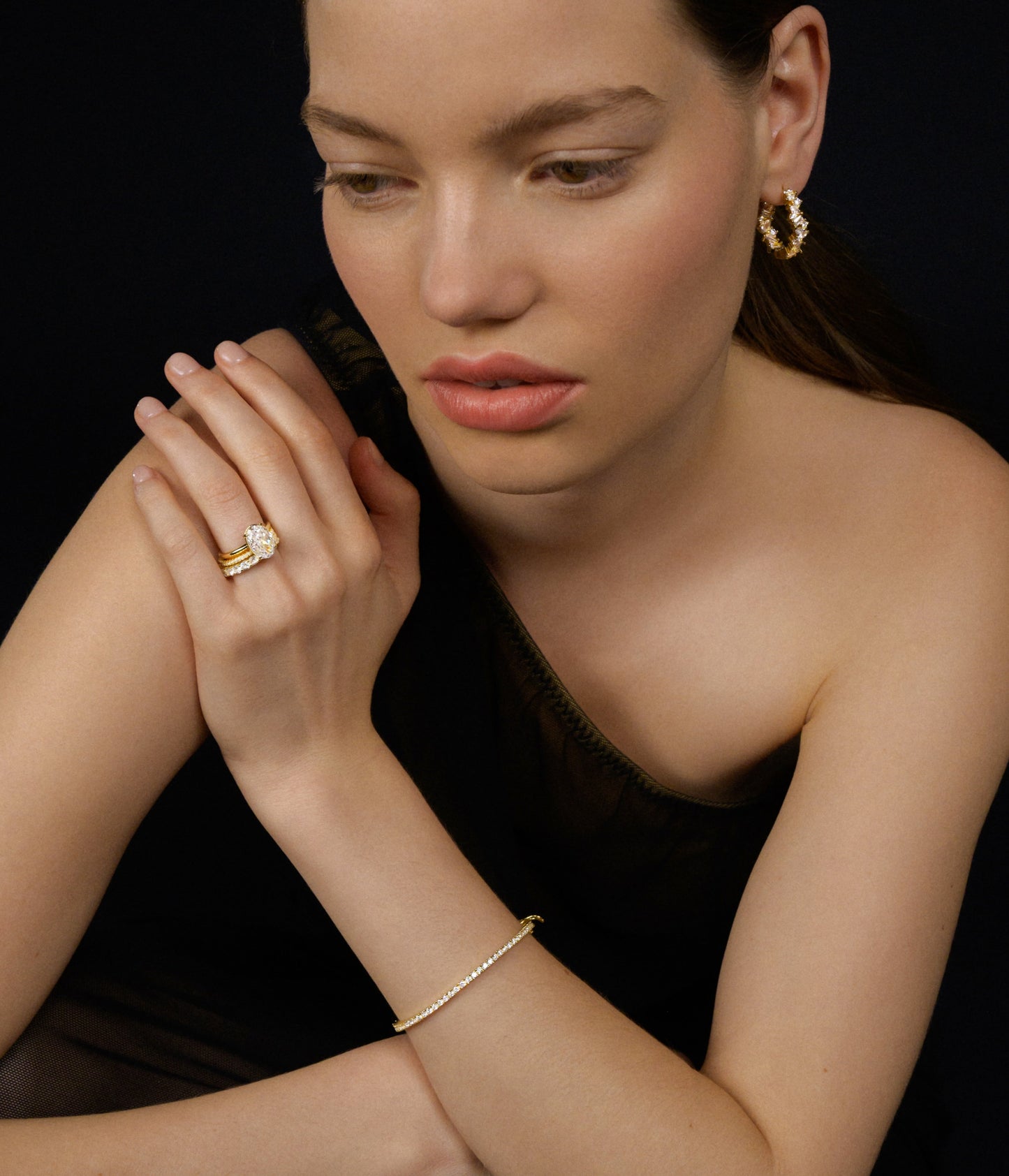 Oval Solitaire Ring