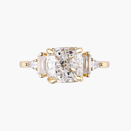 Crushed Ice Square Ring